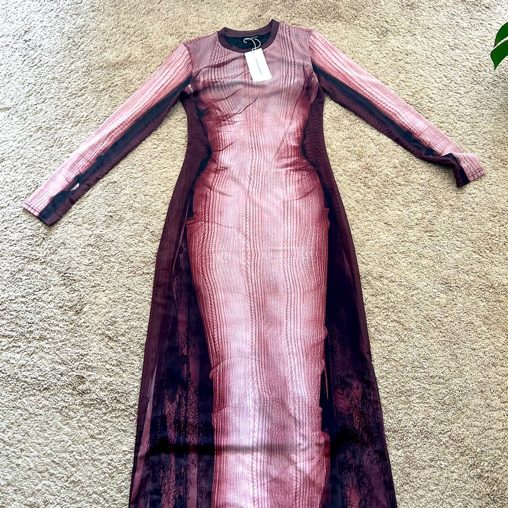 Urban revivo mesh dress